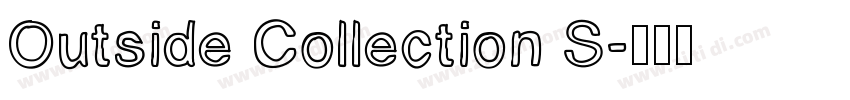Outside Collection S字体转换
